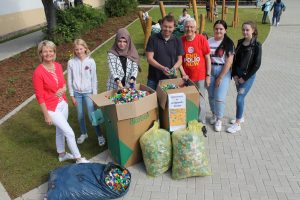 Read more about the article Realschüler sammeln Deckel gegen Polio