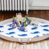 3Sprouts Play Mat Bag Whale Lifestyle