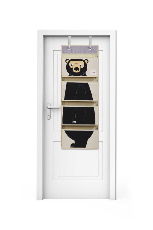 IWOBEA 3Sprouts Hanging Wall Organizer Bear door