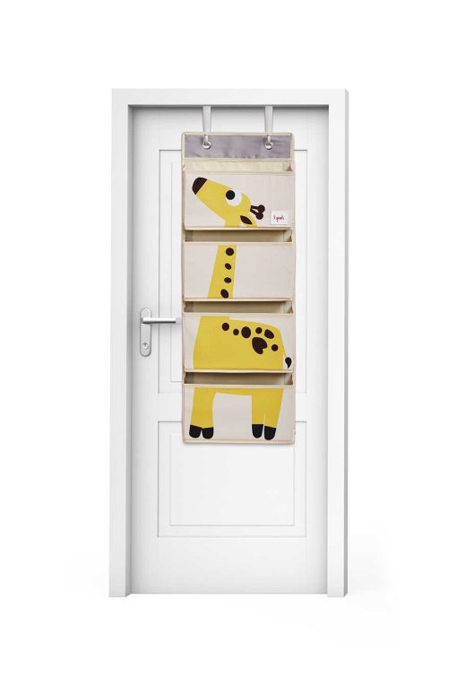 IWOGRF 3Sprouts Hanging Wall Organizer Giraffe door