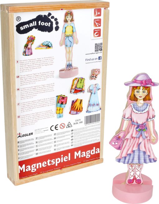 LG 1428 magnetic game dress up doll magda 4