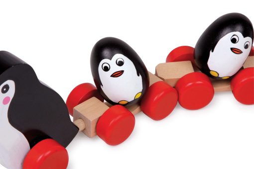 LG 2492 pull along toy penguin family 2