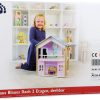 LG 3110 dolls house blue roof 2 levels rotatable 3