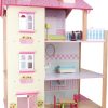 LG 3126 dolls house with pink roof and 3 floors revolving 1