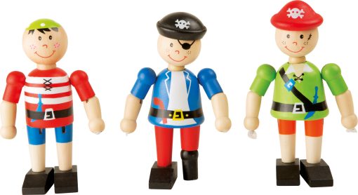 LG 3216 flexible pirate wooden figures display 3