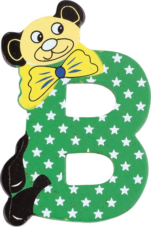 Small Foot Bogstav B - bamse