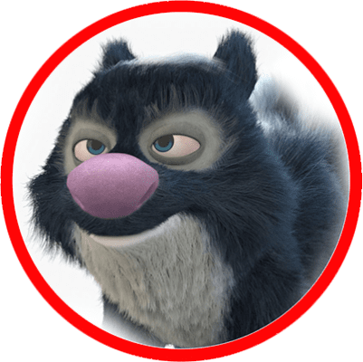 Lille Medium Stinky Hoved Sur01