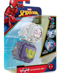 Marvel Spiderman Battle Cube-Spider-Gwen Vs Green Goblin 2 Pack - Battle Set