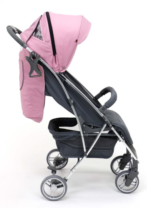 Asalvo Klapvogn Cotton, Rosa - Image 4