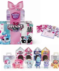 Present Pets Minis Fluffy 3-pak