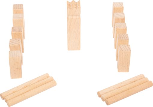 small foot Vikingespil Mini-Kubb til Rejsebrug - Image 3