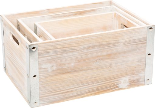 LG 11383 industrial style wooden box 3 2