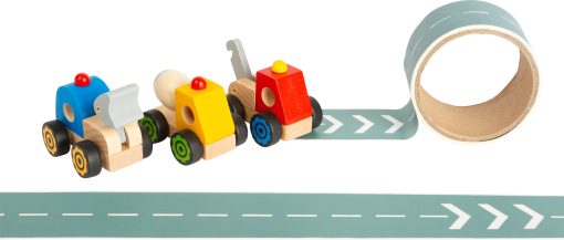 LG 11411 wooden truck with adhesive road tape display 3 2