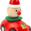 LG 11469 pull back christmas cars display 5 2