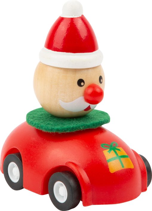 LG 11469 pull back christmas cars display 5 2