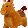 LG 11709 hopping plush horse 2 2