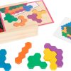 LG 11729 hexagon wooden puzzle learning game 4 2