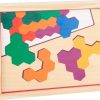 LG 11729 hexagon wooden puzzle learning game 5 2