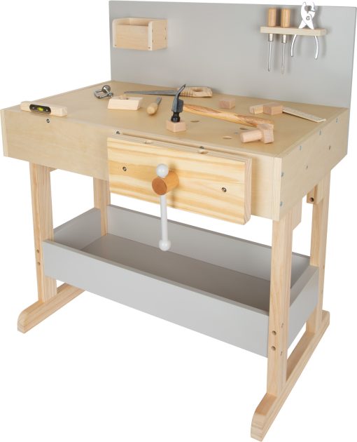 LG 11862 workbench for children grey with accessories 4 2