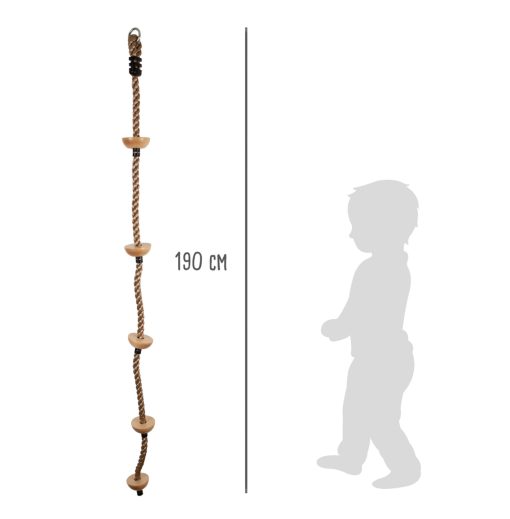 LG 11877 climbing rope with wooden steps 3 2