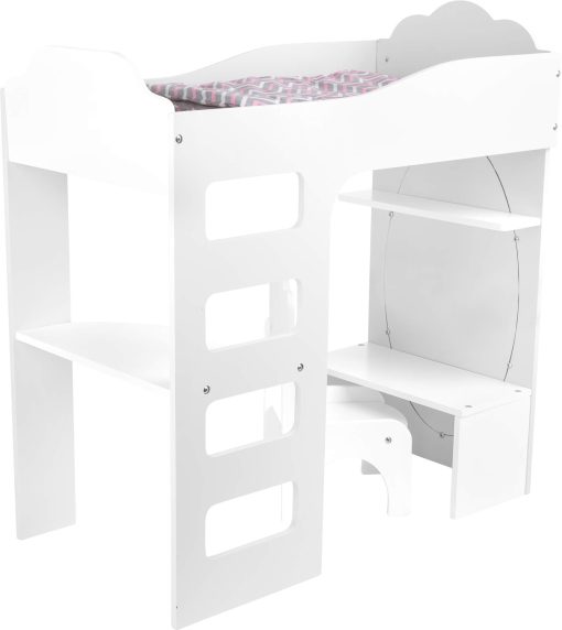 LG 12025 dolls loft bed with desk 2 2