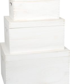 Opbevaringkasse med låg