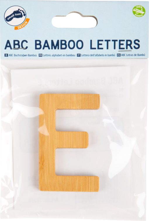 Stilrene Bambus Bogstaver