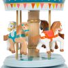 LG 12321 musical box horse carousel circus 4 2