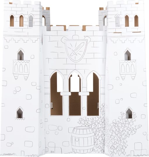 LG 10017 castle cardboard playhouse 2