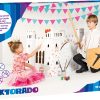 LG 10017 castle cardboard playhouse 5