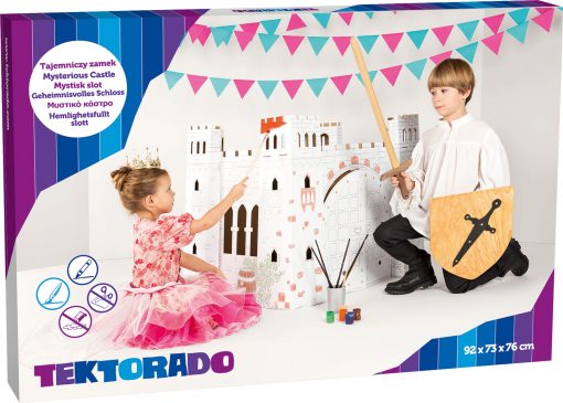 LG 10017 castle cardboard playhouse 5