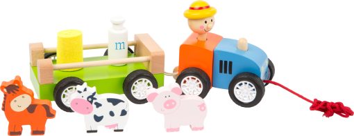 LG 10242 farmer with animals pull along toy 2