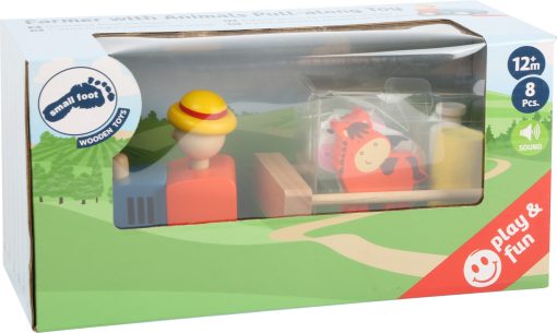 LG 10242 farmer with animals pull along toy 3