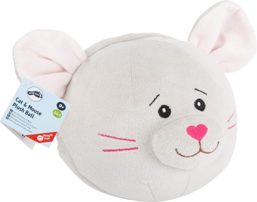 LG 10523 cat mouse plush ball 3