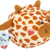 LG 10524 zebra giraffe plush ball 3