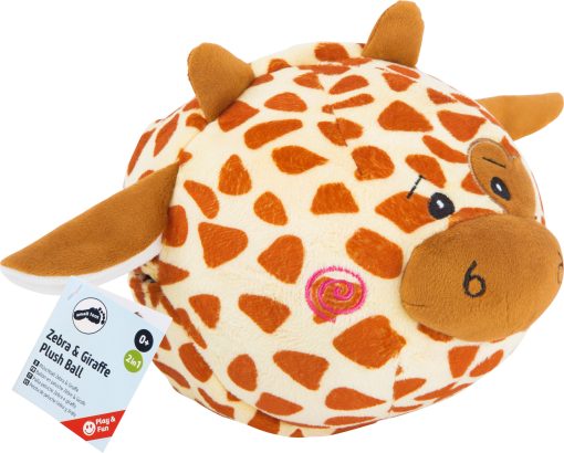 small foot Bold Vendebar Zebra og Giraf, Plys - Image 3