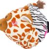 LG 10524 zebra giraffe plush ball 4