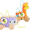 LG 10632 pull along animals bead maze display 4