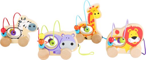 LG 10632 pull along animals bead maze display 4