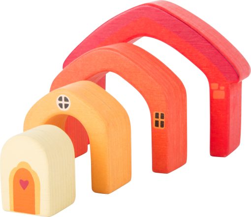 LG 10648 wooden building blocks house 4