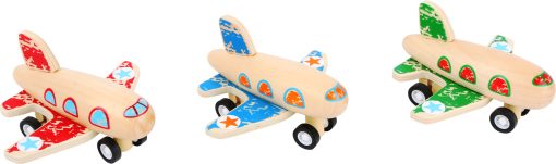 LG 10688 colourful pull back airplane display 3