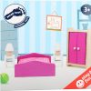 LG 10874 dolls house furniture bedroom 3