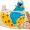 LG 10966 sesame street cookie swinging see saw with wheels 3