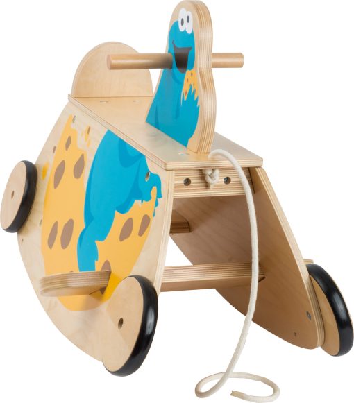 LG 10966 sesame street cookie swinging see saw with wheels 4