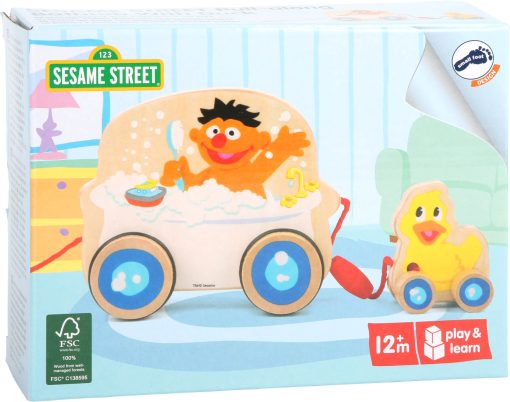 LG 10980 sesame street pull along bath with duck 4