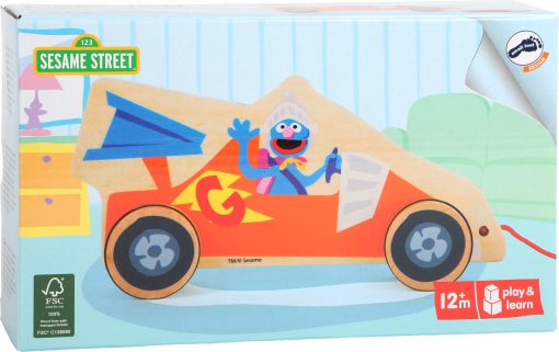 LG 10981 sesame street pull along racecar 4