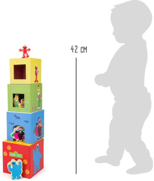 LG 10982 sesame street stacking tower with figurines 4