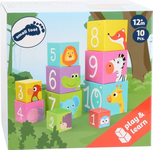 LG 11205 stacking cubes wild animals 3