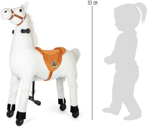 LG 9408 riding horse grey horse 4