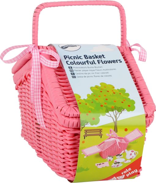 LG 9980 colourful flowers picnic basket 3